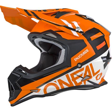 ONeal 1 Series Solid Motocross Helmet Orange now available from PB, visit our site to view our full range of O Neal MX Crash Lids Today.